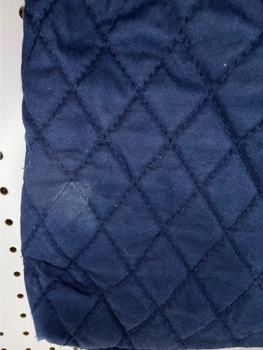Vera Bradley Navy Blue Quilted Hipster Crossbody Bag Retired Solid